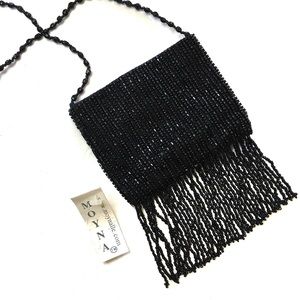 NWT Moyna handcrafted beaded crossbody evening bag